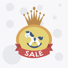 sale or discounst of hobbyhorse over label