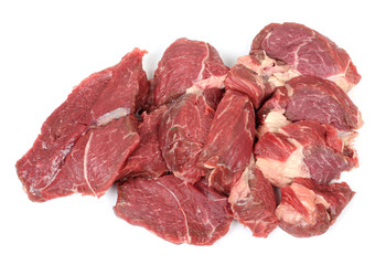 Red cow meat