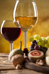 Various types of cheese