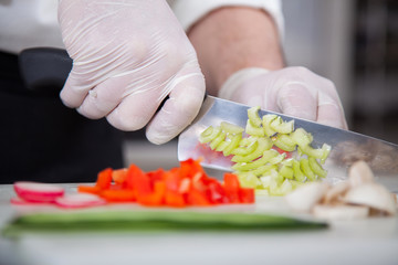 preparing food