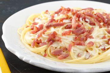 pasta spaghetti alla carbonara
