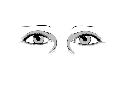 Illustration of eyes