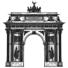 Germany vector logo design template. Berlin or architecture icon © ~ Bitter ~