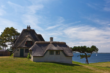 Knud Rasmussens Haus mit Blick auf Kattegat