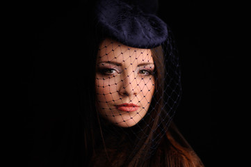 Portrait of Beautiful Woman