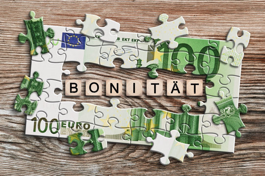 Geldschein - Bonit&auml;t