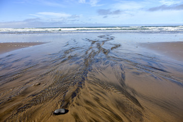 Waterflow towards the Ocean.