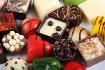 Papier Peint photo autocollant Bonbons Chocolate candies