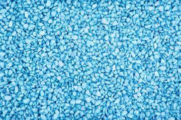 Blue small stones background