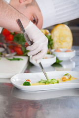 preparing food