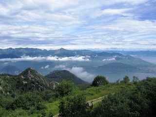 Obraz premium Berg Mottarone am Lago Maggiore - Italien