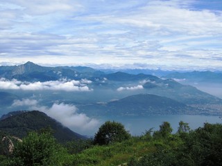 Obraz premium Berg Mottarone am Lago Maggiore - Italien