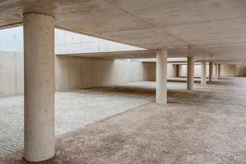 construction of concrete and cement