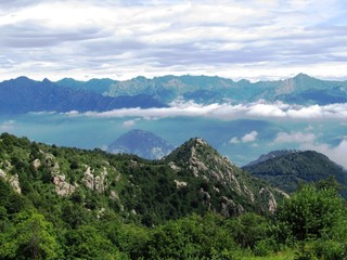 Berg Mottarone am Lago Maggiore - Italien