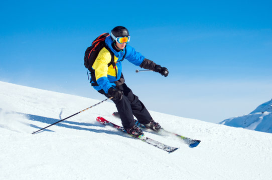 Skifahrer/'Snowboarder