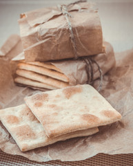 Homemade crackers