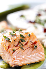 Fillet of Salmon.