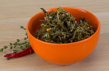 Laminaria salad