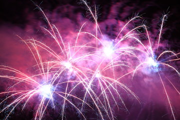 Feuerwerksnacht in Berlin