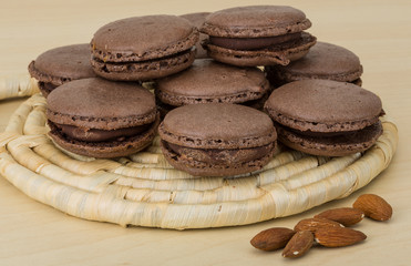 Chocolate macaroons