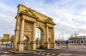 Fototapeta na wymiar Porte Sainte-Catherine in Nancy - Lorraine, France