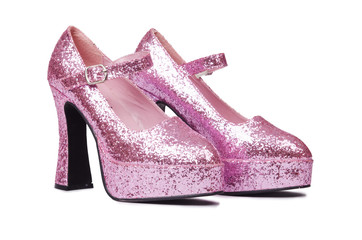 Woman shoes isolated on white