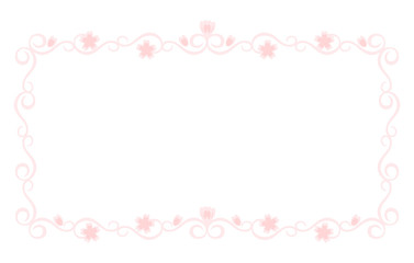 桜のフレーム