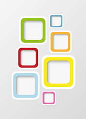 Hintergrund aus bunten Rechtecken