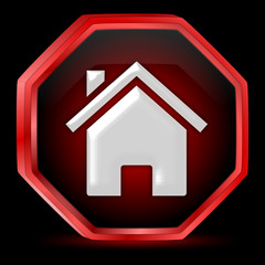 Obraz premium Home Button