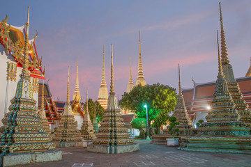 Pagoda in Wat Pho temple ,Bangkok,Thailand © ake1150