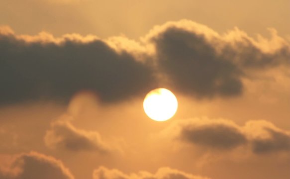 sunset anc clouds