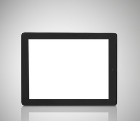 Black abstract tablet