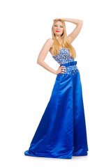Naklejka premium Woman in fashion clothing concept