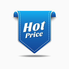 Hot Price Blue Vector Icon Design