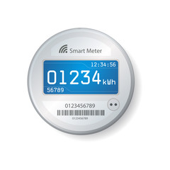 Smart meter illustration