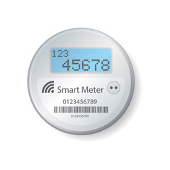 Smart meter illustration