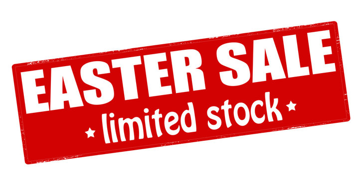 Easter sale limited stock