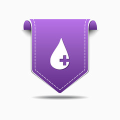 Health Kit Purple Vector Icon Design