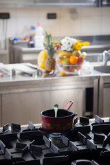 preparing food