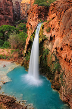 Fototapeta Waterfall in Grand Canyon, Arizona, US