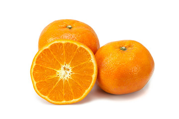 orange isolated on white background