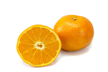 orange isolated on white background