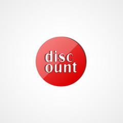 Discount web icon