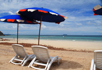 Beach chair at Seaside