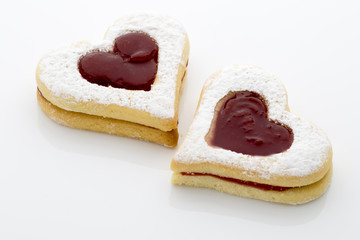 Cookies heart shape