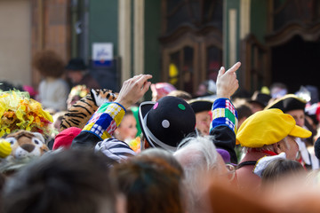 cologne carneval people background