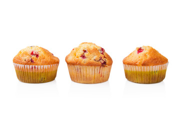 Three tasty cake