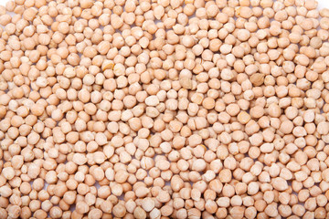 The texture of chickpea