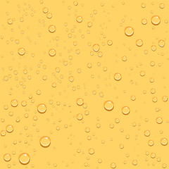 Transparent drop beer seamless background