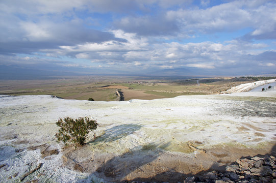 Pamukkale travertines